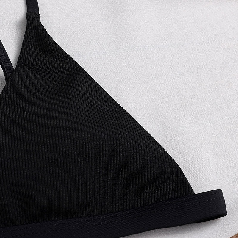 Damen Triangel-Bikinioberteil mit verstellbaren Trägern Drune