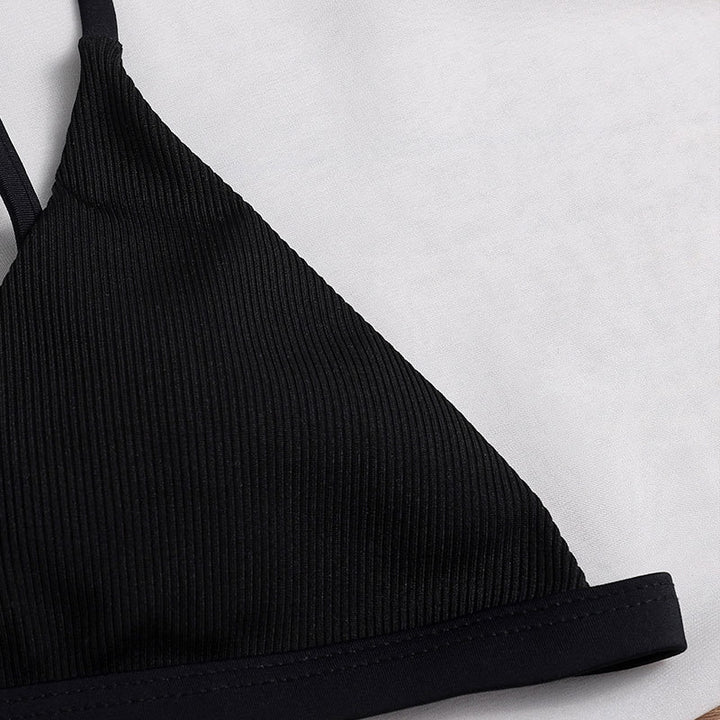 Damen Triangel-Bikinioberteil mit verstellbaren Trägern Drune