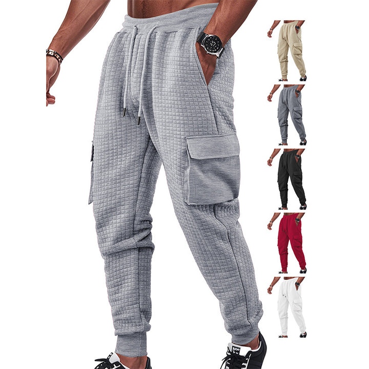 Herren Cargo-Jogginghose mit atmungsaktivem Material und praktischen Seitentaschen Drune