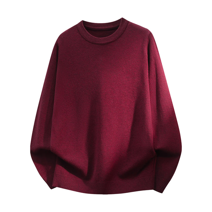 Unisex Oversize-Rundhals-Pullover aus feinem Merino-Mix Drune