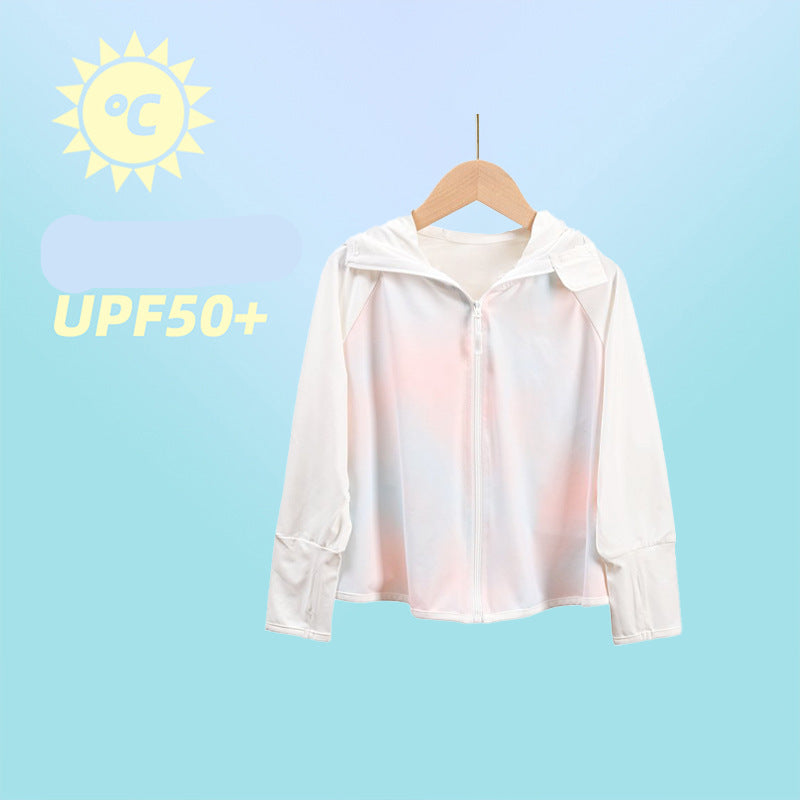 Damen leichte UV-Schutzjacke mit Reißverschluss Drune