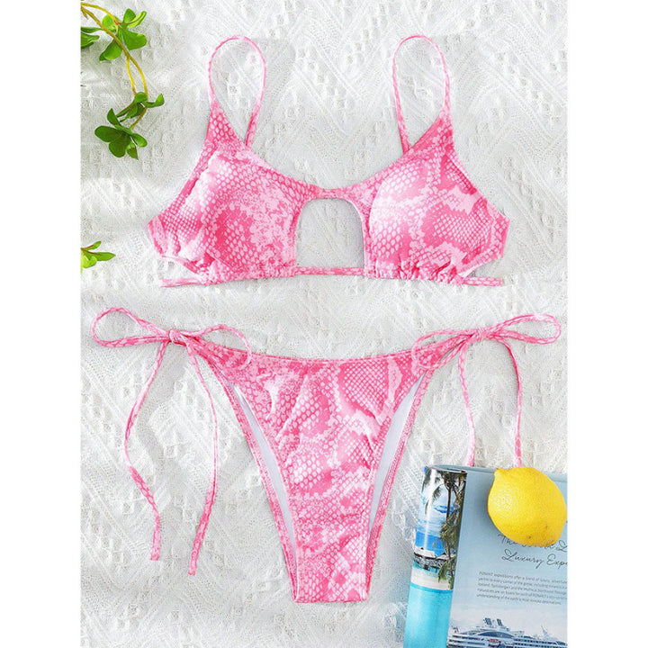 Damen Bikini mit raffiniertem Cut-Out Design und elastischen Bändern Drune
