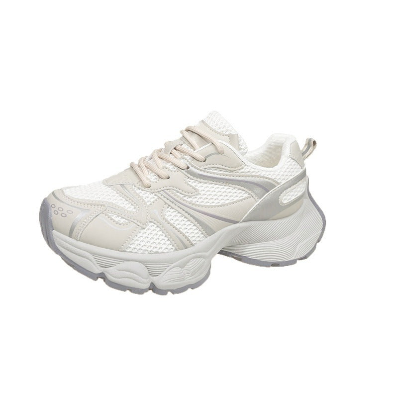 Damen Komfortable Lauf Sneakers mit atmungsaktivem mesh-Obermaterial und dämpfender Sohle Drune