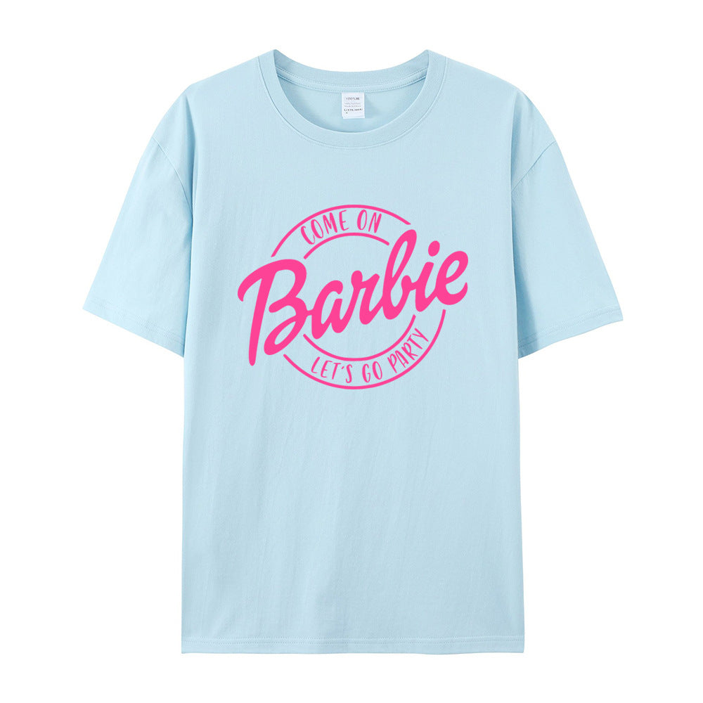 Drune | Retro Party Barbie Print T-shirt