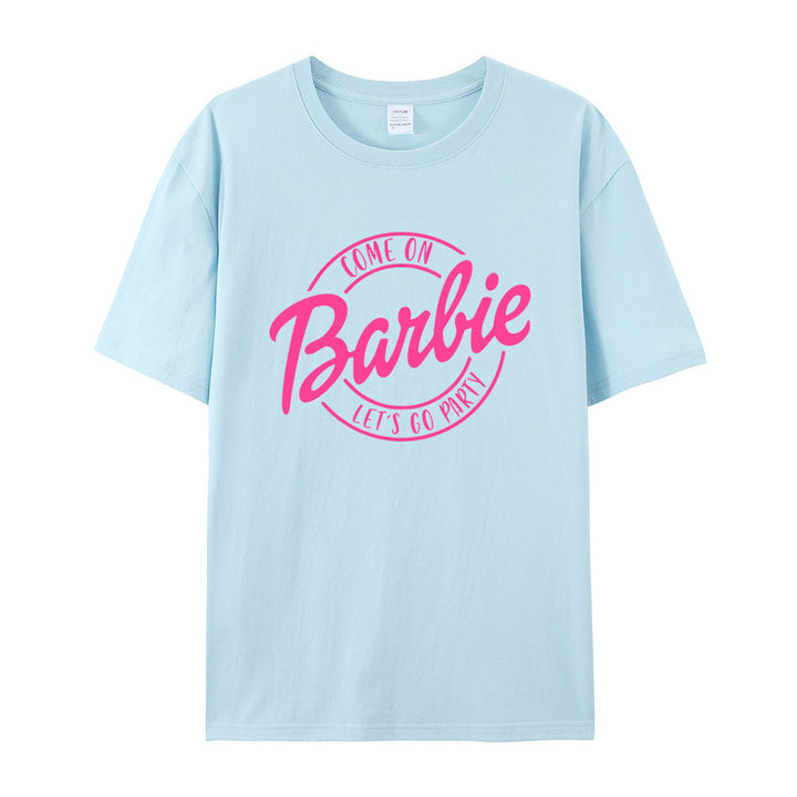 Drune | Retro Party Barbie Print T-shirt