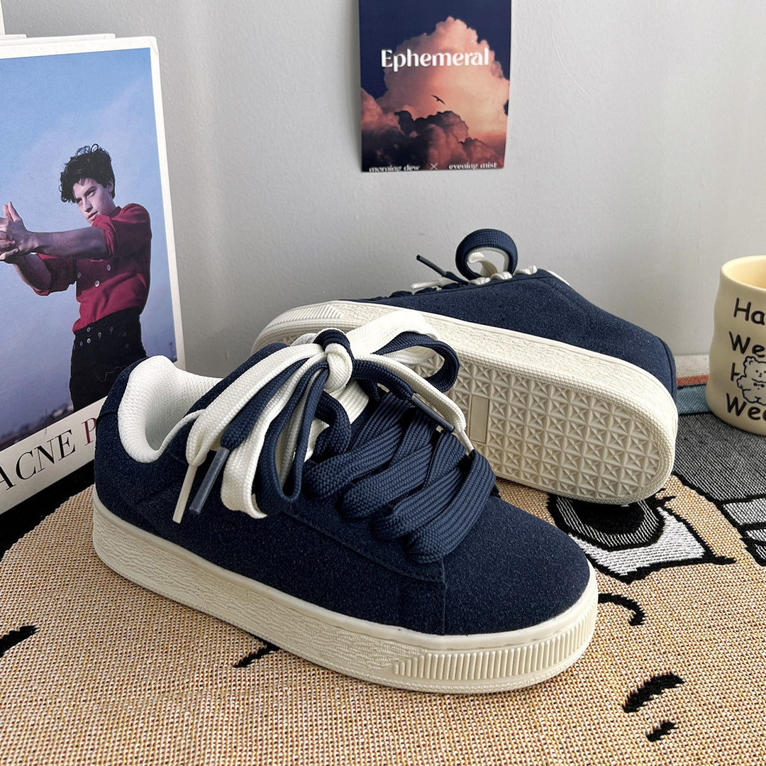 Herren Sportliche Sneakers aus Wildleder Drune