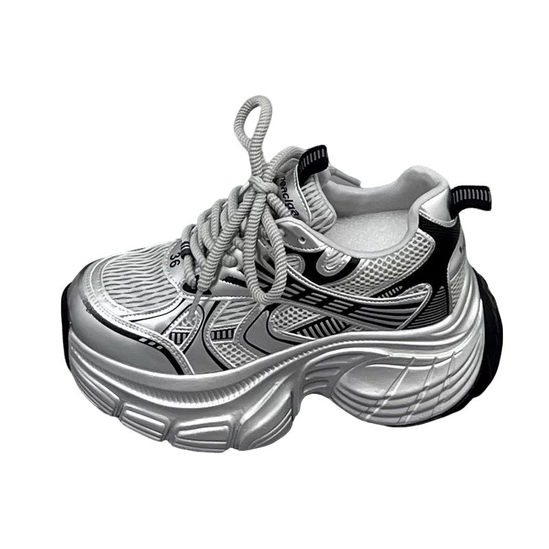 Damen Skulpturale Platform‑Sneaker mit extravaganter Wedgesohle Drune