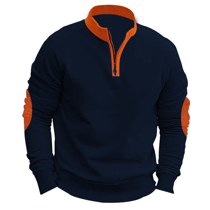 Herren Sportpullover mit Stehkragen Drune
