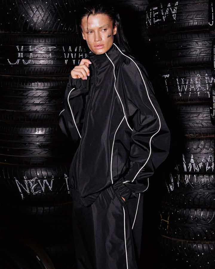 Damen Sportliche Funktionsjacke mit reflektierenden Details Drune