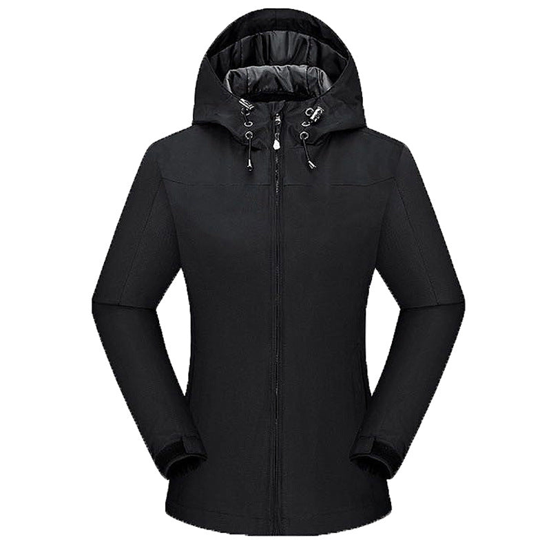 Herren Ultraleichter Ripstop-Kapuzenblouson mit wind- und wasserabweisender Membran Drune