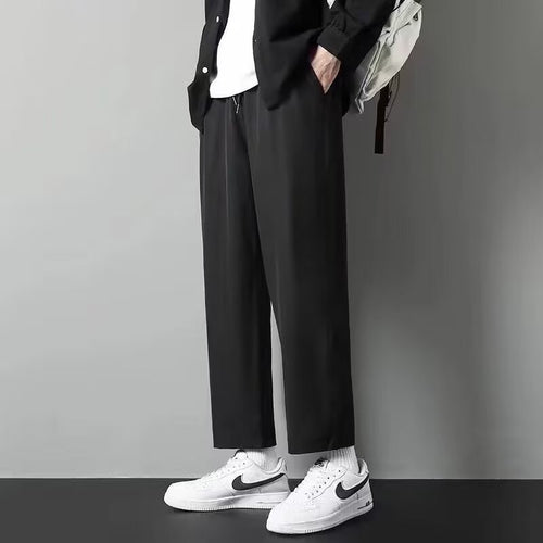 Herren Locker geschnittene Chino-Hose Drune