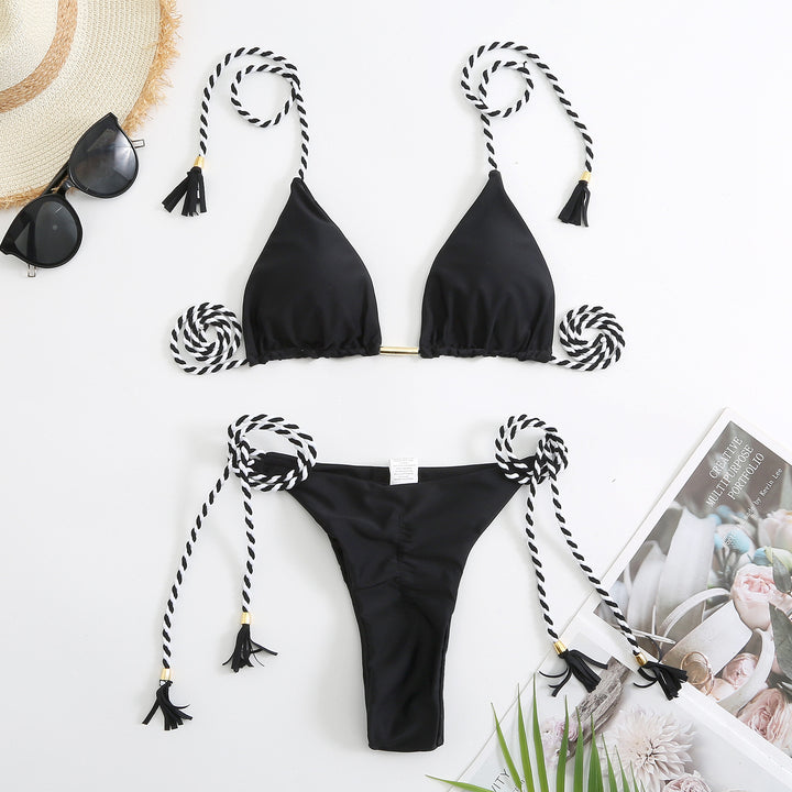 Damen Triangle-Bikini-Set Drune
