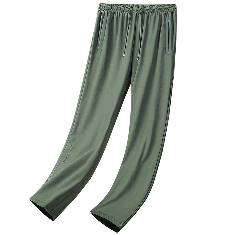 Herren Leichte Sport-Hose mit elastischem Bund Drune