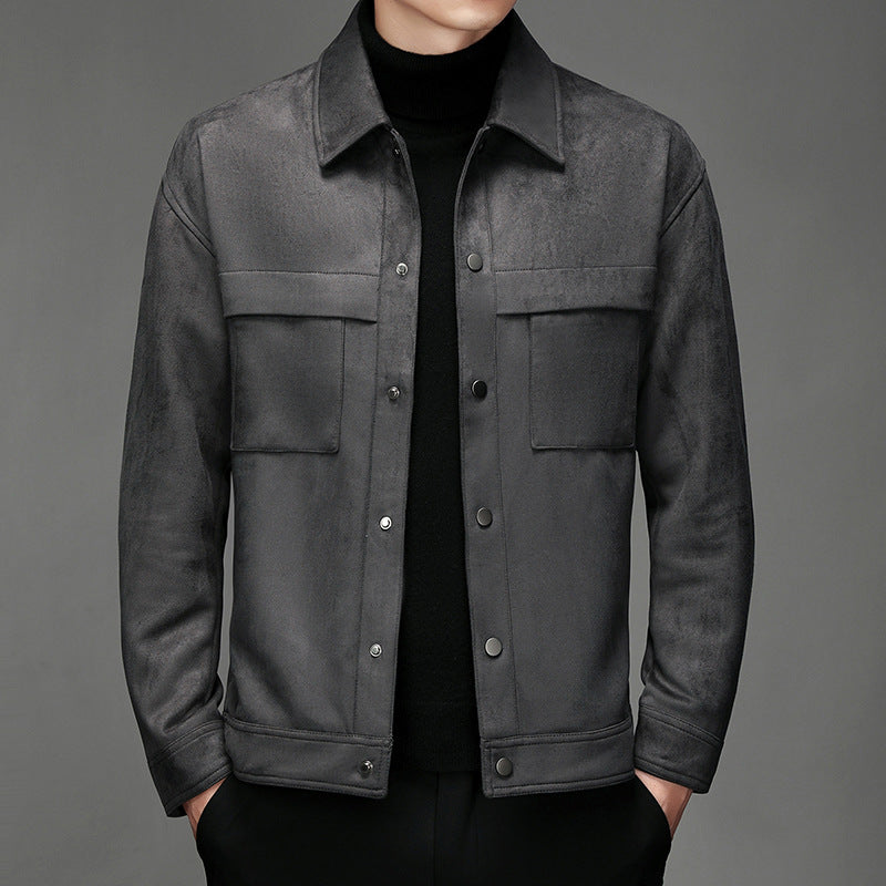 Drune | Elegante Wildleder-Jacke für Männer