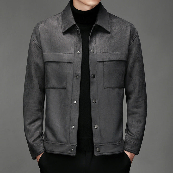 Drune | Elegante Wildleder-Jacke für Männer