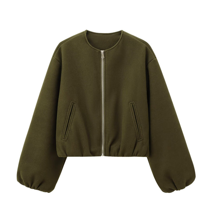 Damen Sportliche Bomberjacke