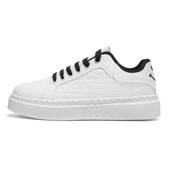 Damen Sneakers mit einzigartiger Textur und bequemer Sohle Drune