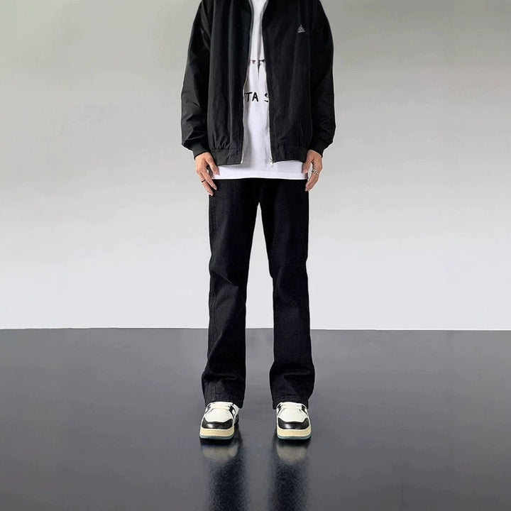 Herren Lässige Lockere Jeans Drune