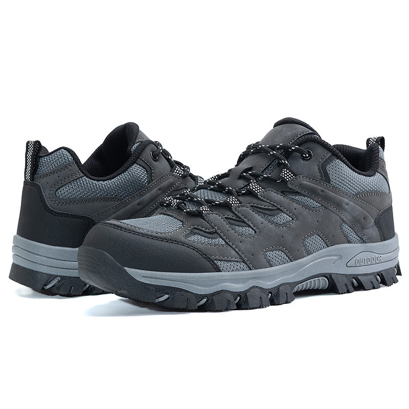Herren ergonomische, rutschfeste Trekking-Halbschuhe mit atmungsaktivem Mesh Drune