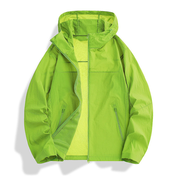 Damen Leichte und Atmungsaktive Outdoor-Jacke Drune
