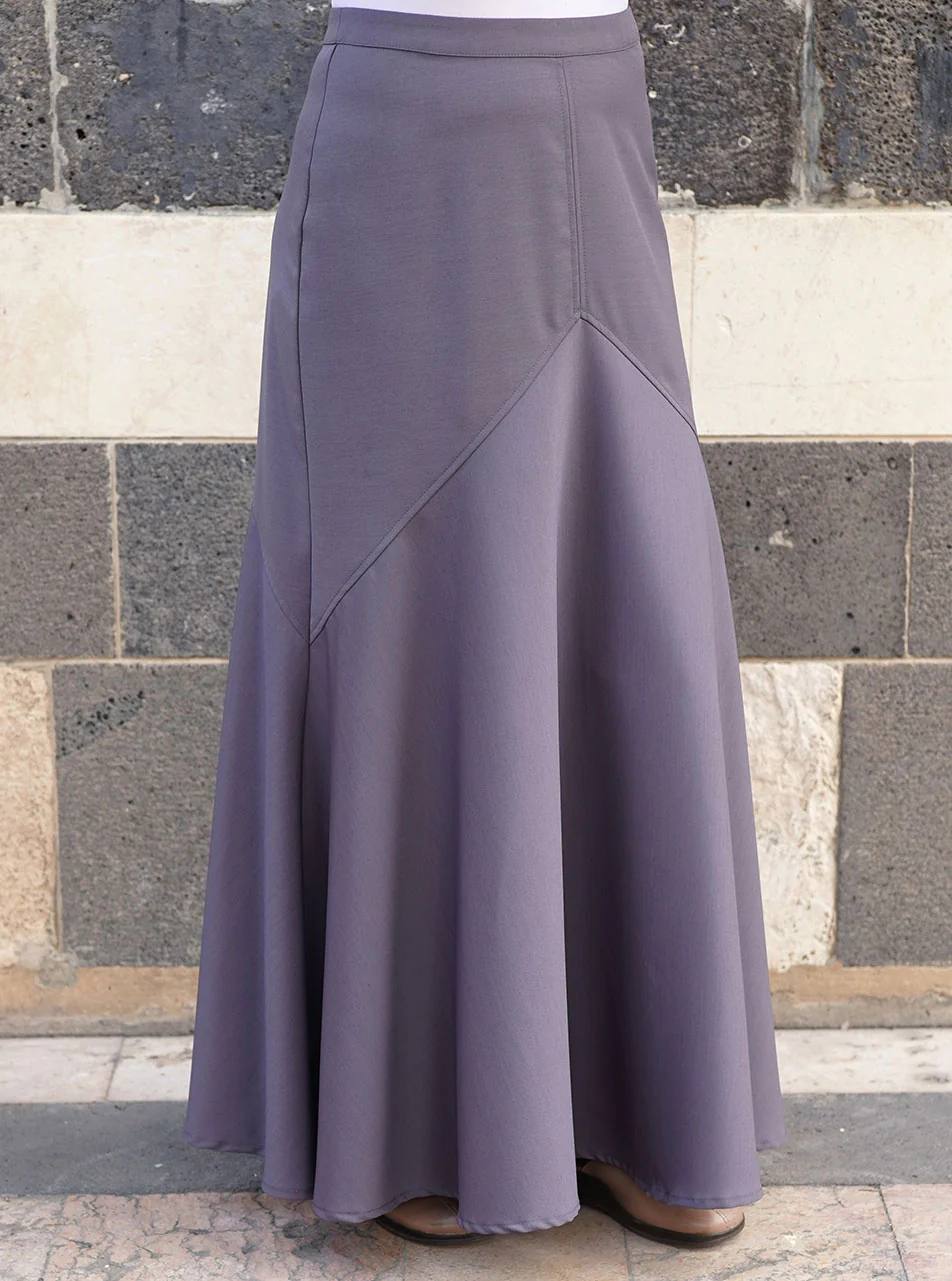 Damen Maxirock mit eleganter A-Linien-Silhouette Drune