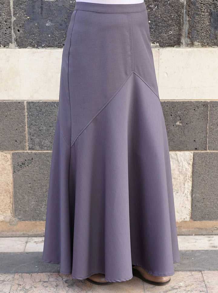 Damen Maxirock mit eleganter A-Linien-Silhouette Drune