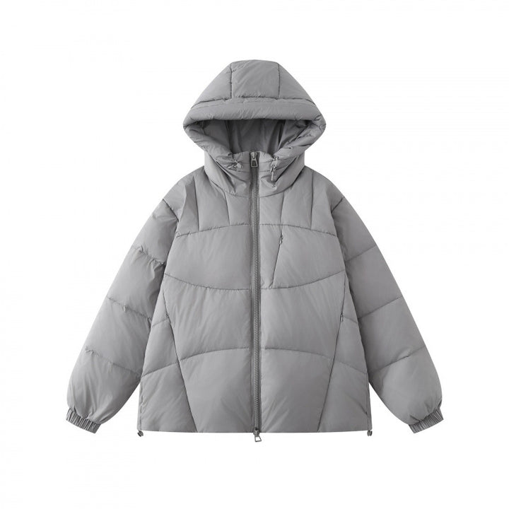Unisex Wattierte Kapuzenjacke im Oversize-Puffer-Stil Drune