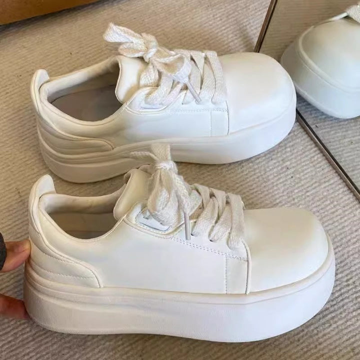 Damen Plateau Sneakers mit bequemer Dämpfung Drune