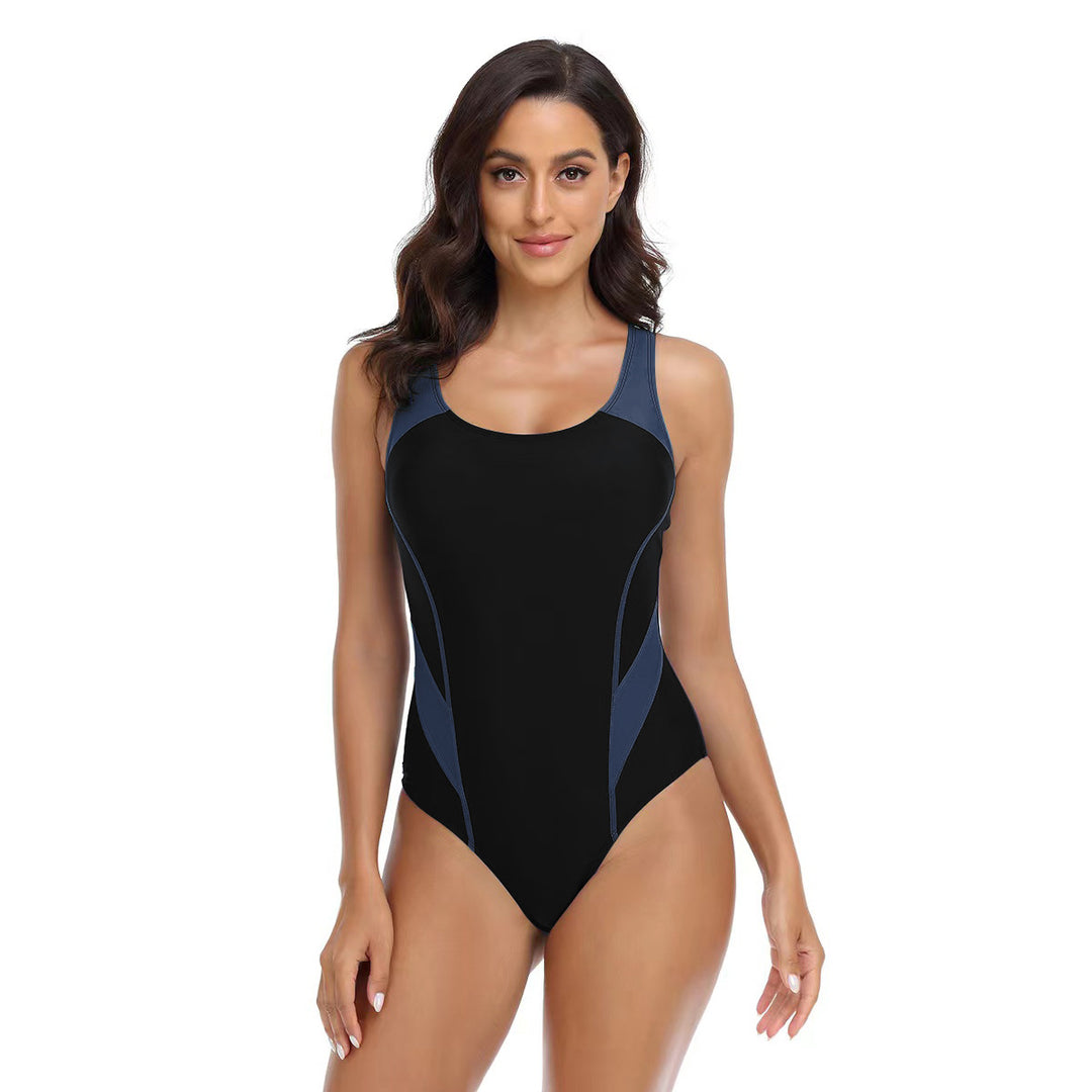 Damen Sportlicher Einteiler Badeanzug mit ergonomischem Schnitt Drune