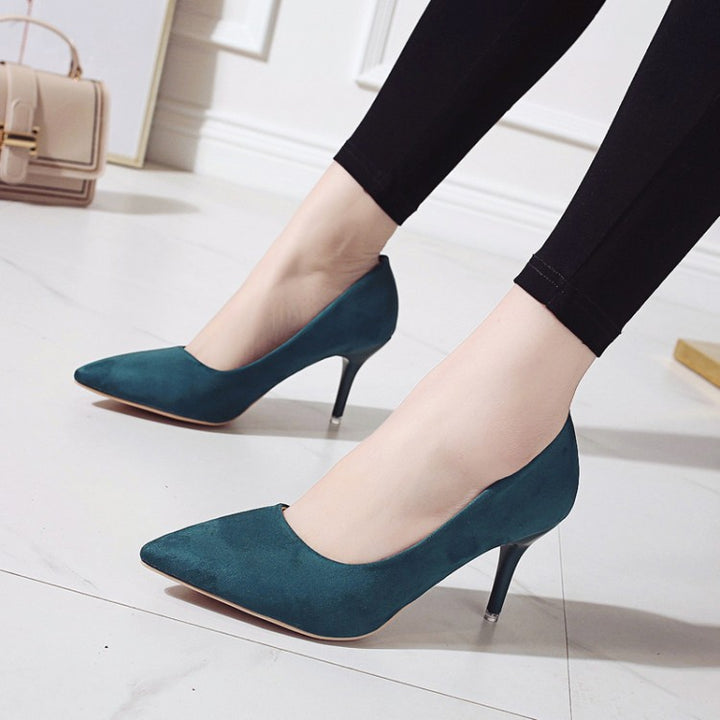 Damen nan spitze Court-Pumps mit schlankem Stilettoabsatz und gepolsterter Komfortinnensohle Drune