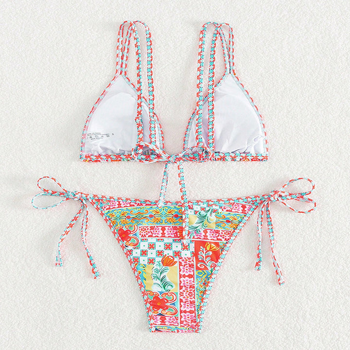 Damen Triangel-Bikini mit multifunktionalem Regulierungsdesign Drune