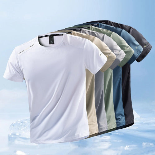 Herren nan atmungsaktives Funktions-T-Shirt aus feuchtigkeitsableitender Mikrofaser Drune