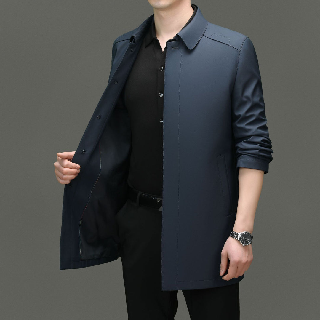 Herren elegante Übergangsjacke mit modernem Design und funktionalen Taschen Drune