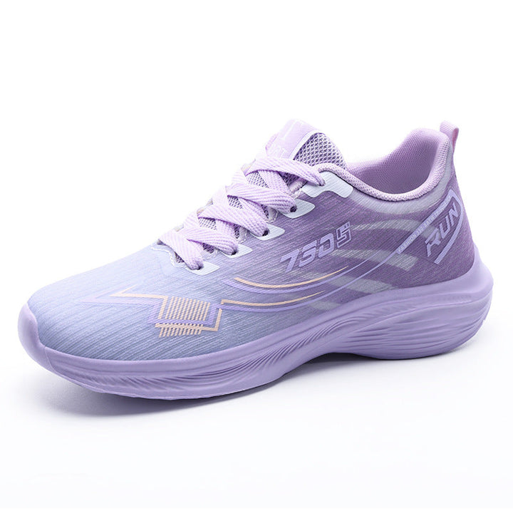 Damen Sportliche Running-Sneakers mit atmungsaktiver Mesh-Oberfläche und rutschfester Sohle Drune
