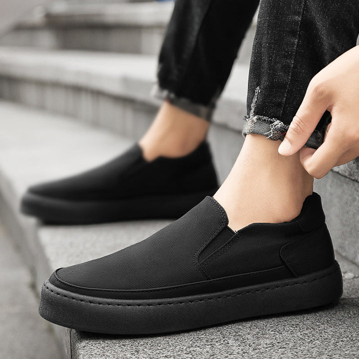 Damen Bequeme Slip-On Sneakers mit dämpfender Sohle und atmungsaktivem Obermaterial Drune