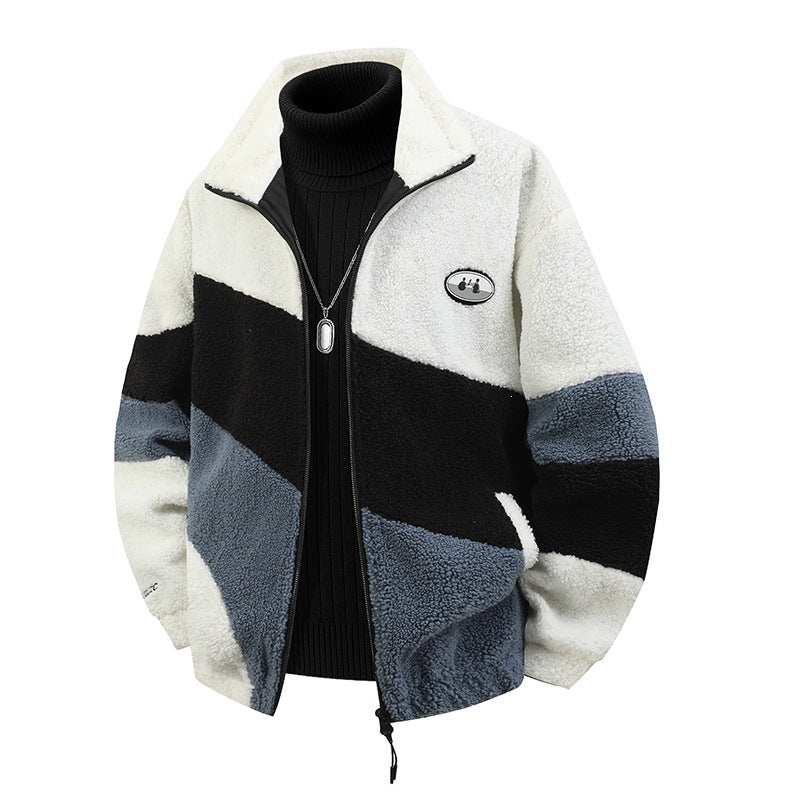 Damen Flauschige Fleecejacke Drune