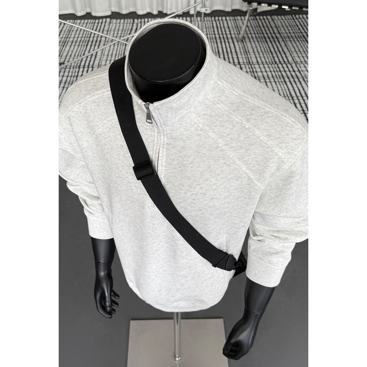 Herren Sportliches Zip-Sweatshirt mit modernem Schnitt Drune