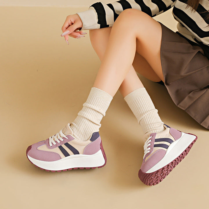 Damen Sportliche Sneakers mit dämpfender Sohle und atmungsaktiver Oberfläche Drune