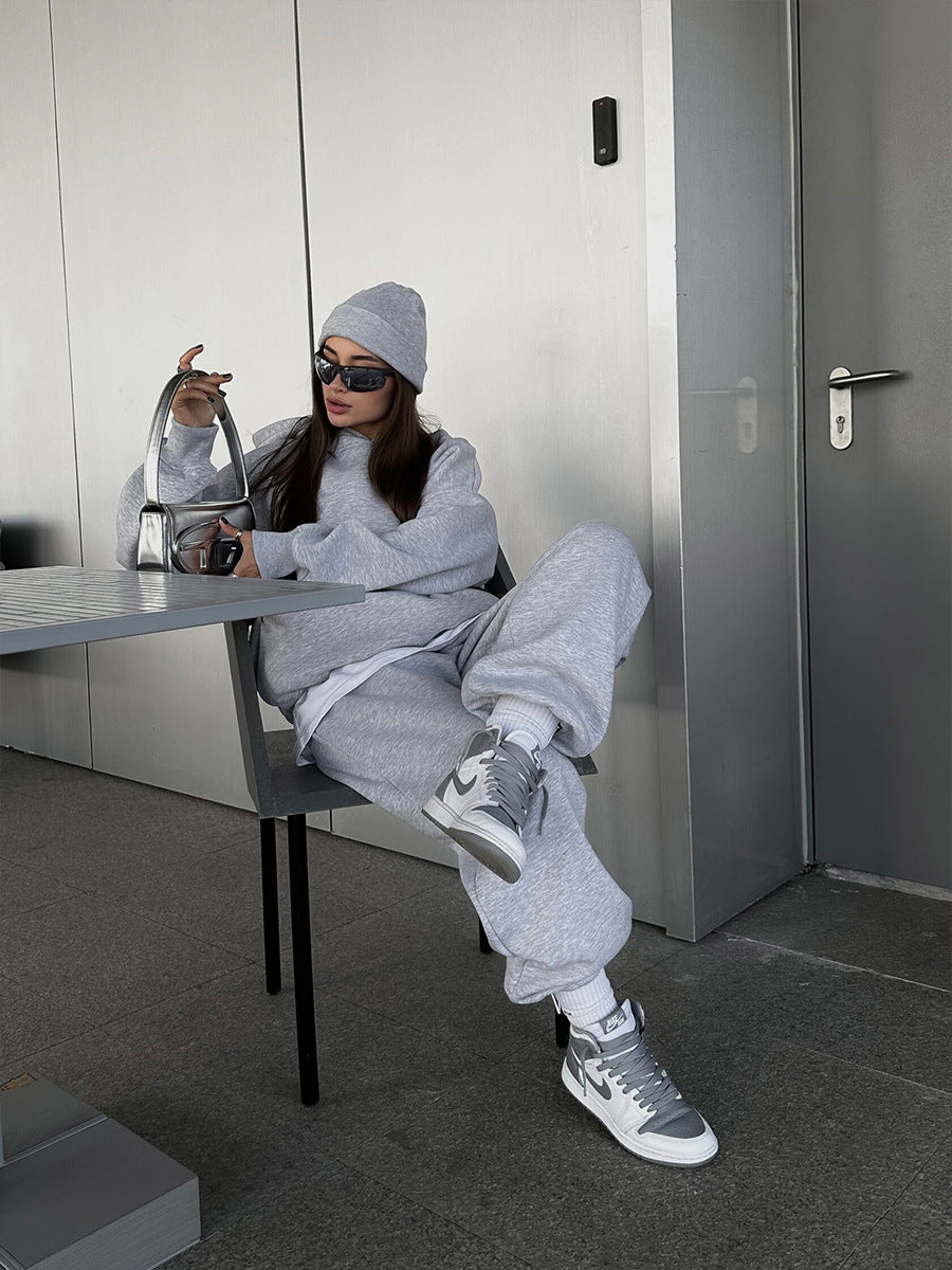 Damen gemütliches und stilvolles Sweat-Set Drune