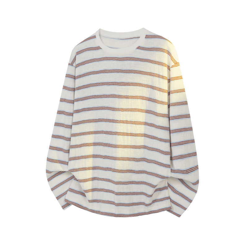 Damen Lässiges Ringelshirt Drune