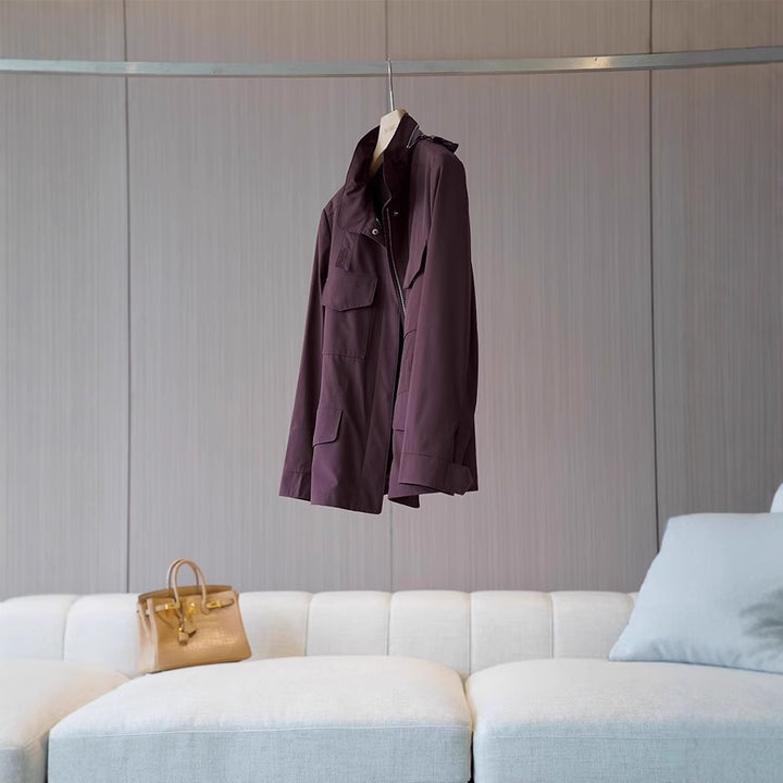 Damen Stylische Übergangsjacke mit praktischen Taschen Drune