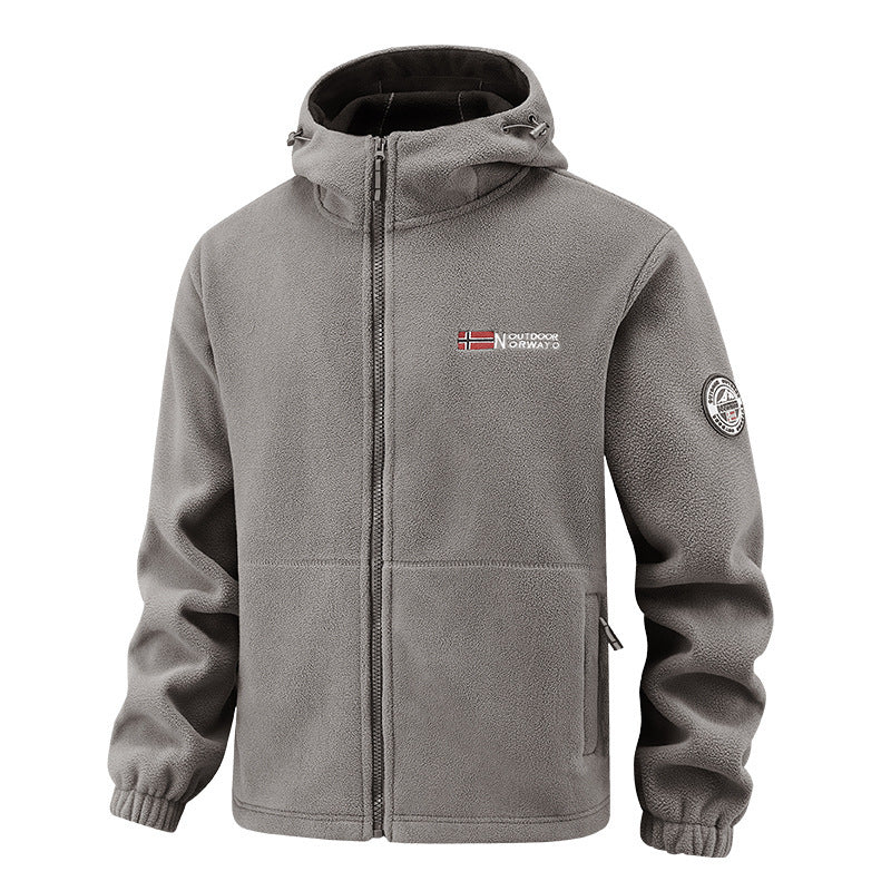 Damen Fleecejacke und Jogginghose Set Drune