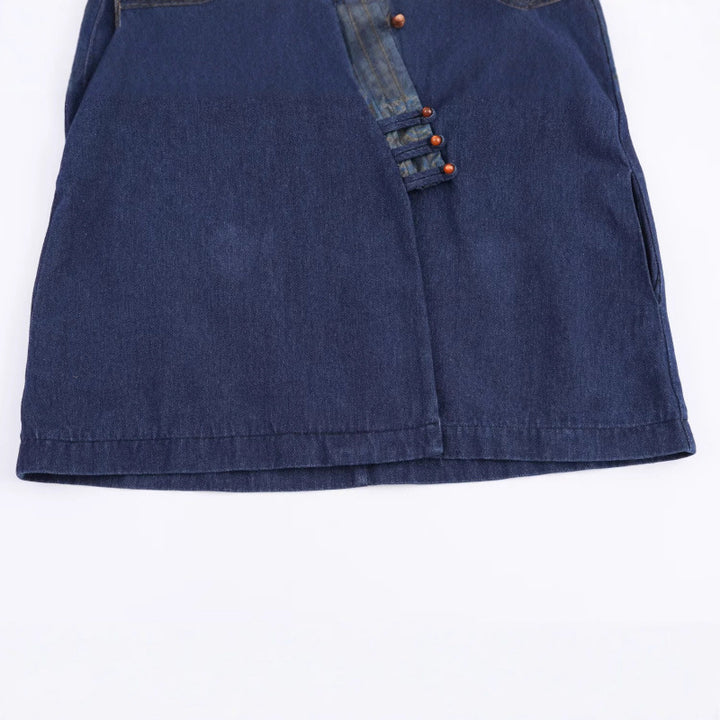 Damen elegante Kombi-Jacke im asiatischen Stil mit Kimono-Details Drune
