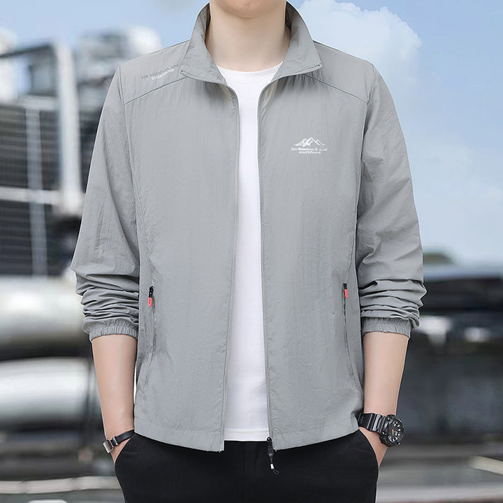 Herren Leichte Outdoor-Jacke mit Windschutz Drune