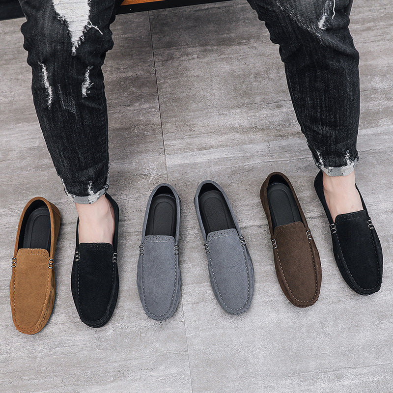 Herren Elegante Wildleder Slipper