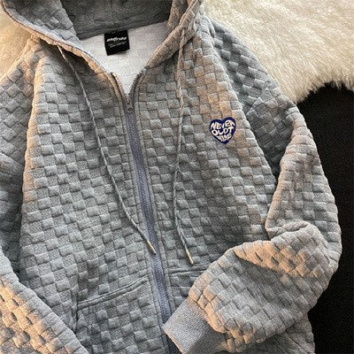 Damen Freizeitjacke mit strukturierter Oberfläche Drune