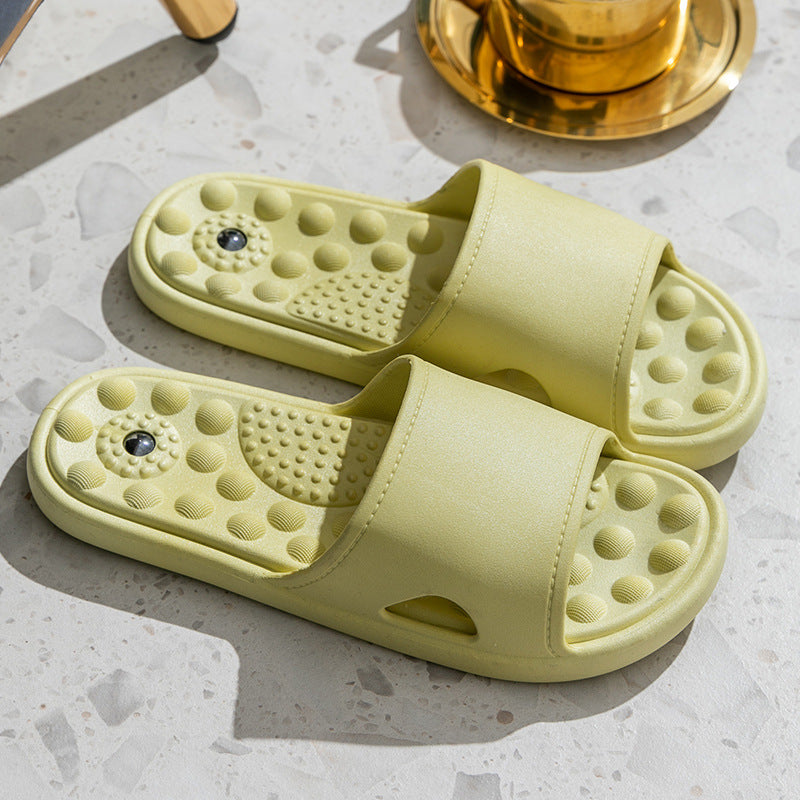 Damen Wellness-Pantoletten mit ergonomischem Fußbett und rutschfester Sohle Drune