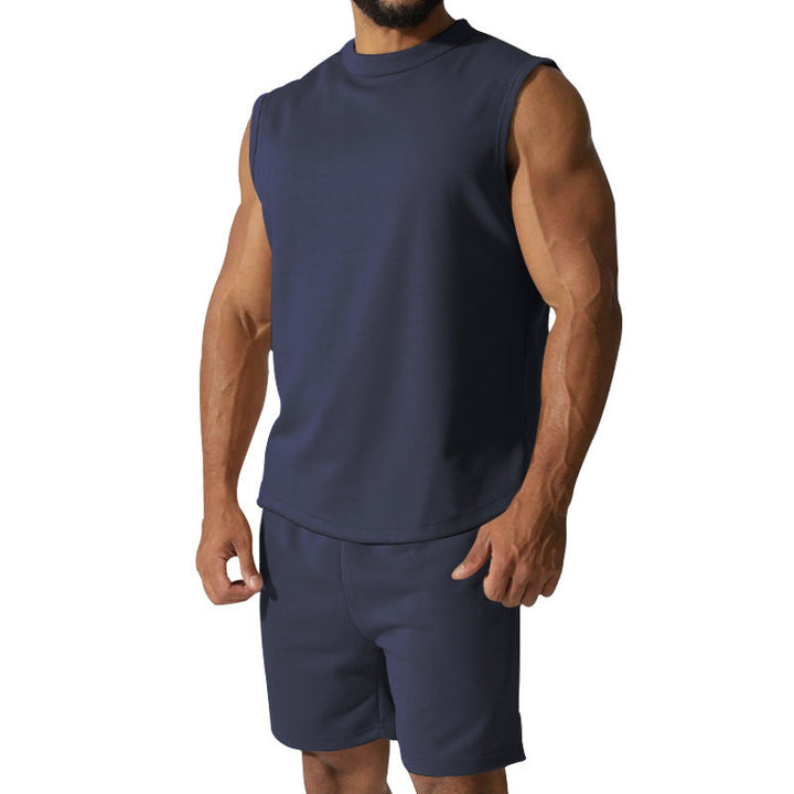 Herren sportliches Kurzarm-Set aus atmungsaktivem Material Drune