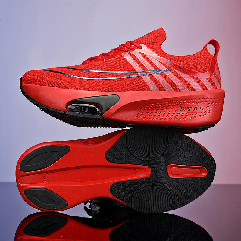 Unisex Profi-Tempo-Laufschuh mit sichtbarer Fersen-Airunit und atmungsaktivem Monofilament-Obermaterial Drune