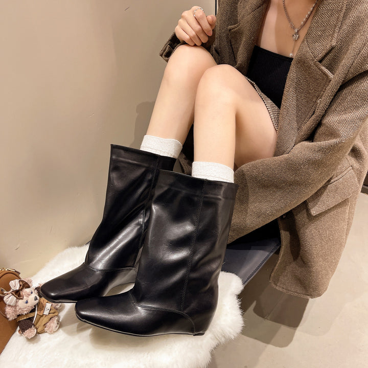Damen Elegante und modische Stiefel Drune